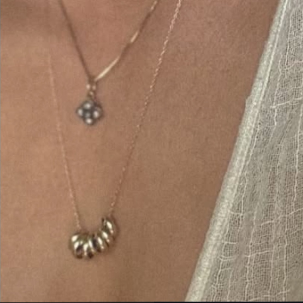 ISO gold ring necklace